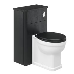 Logan Scott Mavis Round Toilet Seat - Graphite Grey