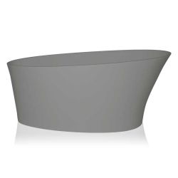 BC Designs Delicata Freestanding Cian Bath 1520mm x 715mm - Industrial Grey