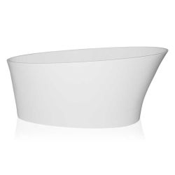 BC Designs Delicata Freestanding Cian Bath 1520mm x 715mm - White