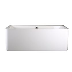 BC Designs Murali Freestanding Acrymite Bath 1720mm x 740mm - Polished White
