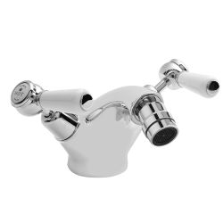 BC Designs Victrion Lever Mono Bidet Mixer Tap with Pop Up Waste - Chrome