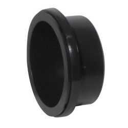 Black 110mm Pushfit Soil Socket Plug