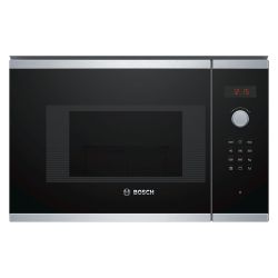 Bosch Series 4 BEL523MS0B Built In Microwave & Grill - Stainless Steel