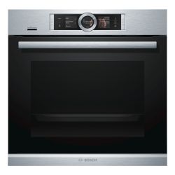 Bosch Series 8 HRG6769S6B Single Pyrolytic Oven with Steam - Stainless Steel