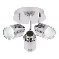 BTL 3 Spotlight Ceiling Light - Silver