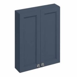 Burlington 2 Door Wall Hung Cabinet 600mm x 750mm - Blue