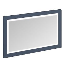 Burlington Framed LED Mirror with Infrared Sensor 1200mm x 750mm - Blue