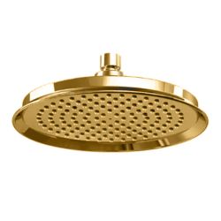 Burlington Riviera Fixed Shower Head 9 Inch - Gold