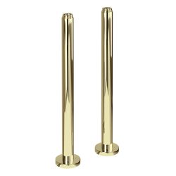Burlington Riviera Stand Pipes For Bath Shower Mixer- Gold