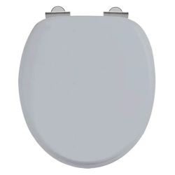 Burlington Soft Close Toilet Seat - Classic Grey