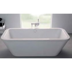 Carron Halcyon Square Freestanding Bath 1750mm x 800mm - White