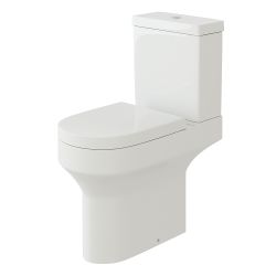 Clematis Comfort Height Close Coupled Toilet & Soft Close Seat