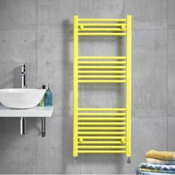 Kartell Coloured K-Rail Curved Towel Rail - 22mm Bars 1000mm x 400mm - Choice of Colour Finish