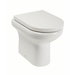 Rak Compact Special Needs 45.5Cm (High) Rimless Back To Wall Wc Pan 