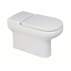 Rak Compact Special Needs 75Cm Extended Rimless Back To Wall Wc Pan Without Seat