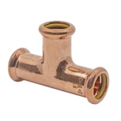 Copper Gas Press-Fit 54mm Equal Tee