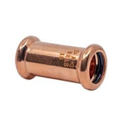 Copper Press-Fit 15mm Coupler