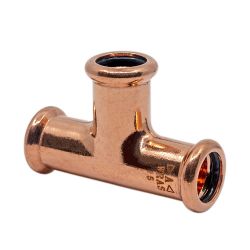 Copper Press-Fit 67mm Equal Tee