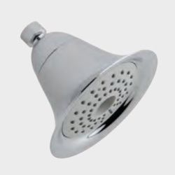 Eastbrook Type 15 Bell Shape 2 Function Fixed Shower Head - Chrome