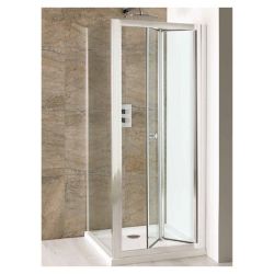 Eastbrook Volente Shower Enclosure Bifold Door - Clear Glass 700mm