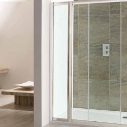 Eastbrook Volente Shower Enclosure In Line Panel - Clear Glass 300mm