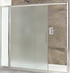 Eastbrook Volente Shower Enclosure Sliding Door - Frosted Glass 1700mm