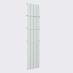 Eastbrook Withington Aluminium Vertical Radiator 375mm x 1200mm - Matt White