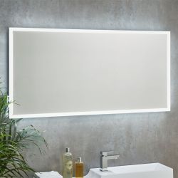 Ella Rowe Floraison 1200mm x 600mm LED Mirror with Demister & Shaver Socket