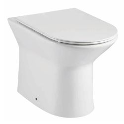 Ella Rowe Sovana Rimless Back to Wall Toilet & Soft Close Seat