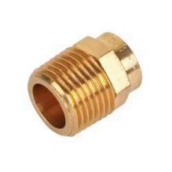 End Feed Male Iron Coupler 42mm x 1 1/2"