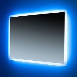 Euroshowers LED Rectangle Mirror with Demister 800mm x 600mm