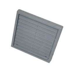 Fixed Wall Grille 100mm / 4" - Grey