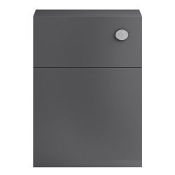 Hudson Reed Apollo 600mm Floor standing WC Unit - Grey Gloss