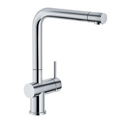 Franke Active Plus 1 Tap Hole Single Lever Pull Out Kitchen Sink Mixer - Chrome
