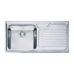 Franke Galassia GAX 611 Stainless Steel Inset Sink 1 Bowl 1000mm - Right Hand
