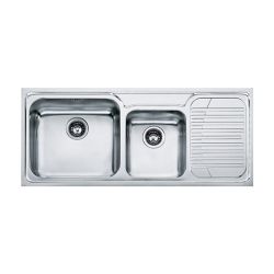 Franke Galassia GAX 621 Stainless Steel Inset Sink 1.75 Bowl 1160mm - Right Hand