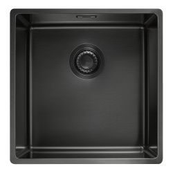 Franke Mythos Masterpiece MMBXM 210/110-40 Undermount PVD Sink with 1 Bowl 440mm - Anthracite