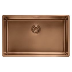 Franke Mythos Masterpiece MMBXM 210/110-68 Undermount PVD Sink with 1 Bowl 725mm - Copper