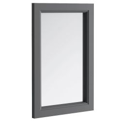 Harrogate Framed Mirror 600mm x 900mm - Spa Grey
