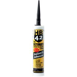 HB42 Ultimate Sealant Adhesive 310ml Cartridge - Black 