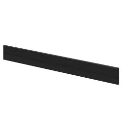 Hudson Reed Fusion 1250mm Fitted Plinth - Charcoal Black Woodgrain