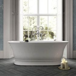 Hudson Reed Farringdon Double Ended Freestanding Bath 1555mm x 740mm
