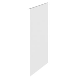 Hudson Reed Fusion 370mm Decorative End Panel - Gloss White