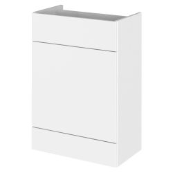 Hudson Reed Fusion 600mm Fitted WC Unit - Gloss White 