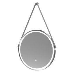 Hudson Reed Salana Framed LED Mirror with Touch Sensor 800mm - Chrome