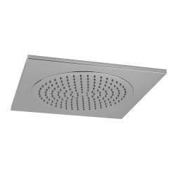 Hudson Reed Square Ceiling Tile Fixed Head 500mm x 500mm - Chrome