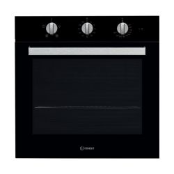 Indesit Aria Built In Electric Single Oven IFW 6330 BL UK - Black