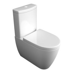 Kartell Genoa Flush Fitting Close Coupled Toilet With Soft Close Seat