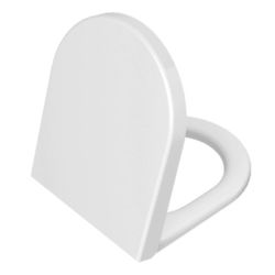 Kartell Wrapover Standard D Shaped Toilet Seat - White