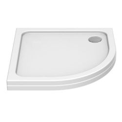 Kudos Kstone Slip Resistant Quadrant Shower Tray 900mm x 900mm - White